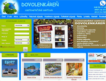 Tablet Screenshot of dovolenkaren.com